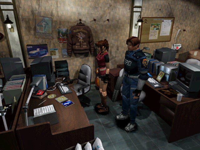 resident evil 2 stars office screenshot big - Resident Evil 2 [PC-Game] [Español] [OB]